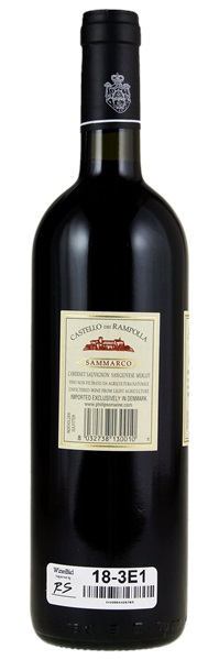 2015 Castello dei Rampolla Sammarco, 750ml