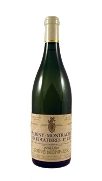 1990 Domaine René Monnier Puligny Montrachet Le Folatieres, 750ml
