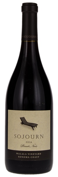 2016 Sojourn Cellars Walala Vineyard Pinot Noir, 750ml