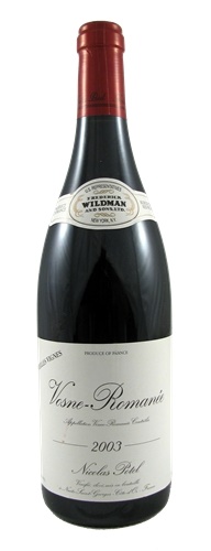2003 Nicolas Potel Vosne-Romanee Vieilles Vignes, 750ml