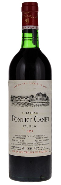 1975 Château Pontet-Canet, 750ml