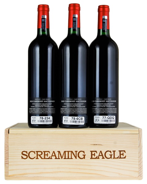 2020 Screaming Eagle Cabernet Sauvignon, 750ml