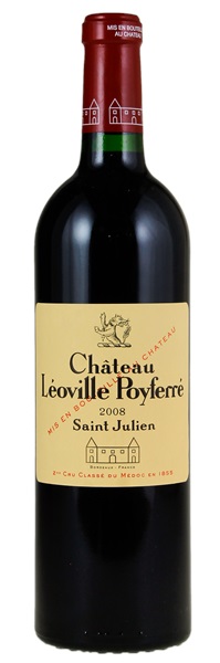 2008 Château Leoville-Poyferre, 750ml