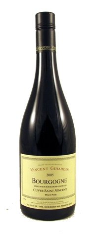 2005 Vincent Girardin Bourgogne Cuvee Saint-Vincent Pinot Noir, 750ml