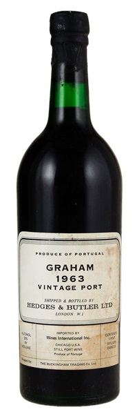 1963 Graham's, 750ml