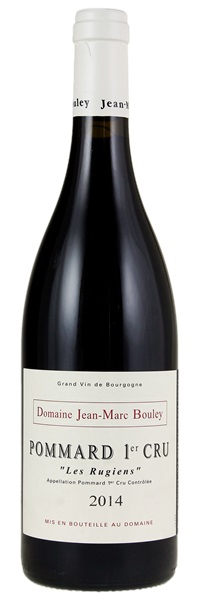 2014 Domaine Jean Marc Bouley Pommard Les Rugiens, 750ml