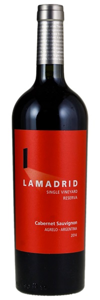 2014 Lamadrid Single Vineyard Cabernet Sauvignon Reserva, 750ml