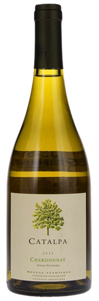 2012 Bodega Atamisque Catalpa Chardonnay, 750ml