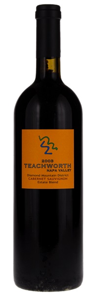 2003 Teachworth Wines Diamond Mountain District Cabernet Sauvignon, 750ml
