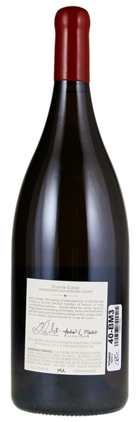 2007 Morlet Family Vineyards Coup de Coeur Chardonnay, 1.5ltr