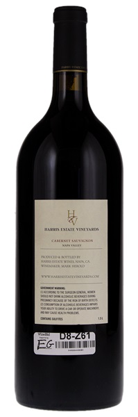 2005 Harris Estate Treva's Vineyard Cabernet Sauvignon, 1.5ltr