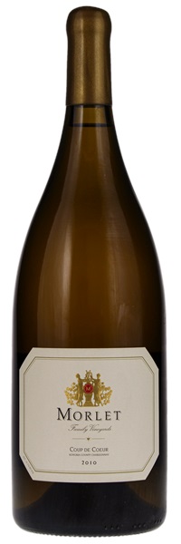 2010 Morlet Family Vineyards Coup de Coeur Chardonnay, 1.5ltr