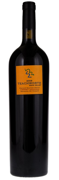 2003 Teachworth Wines Manzanita Hill Cabernet Sauvignon, 1.5ltr