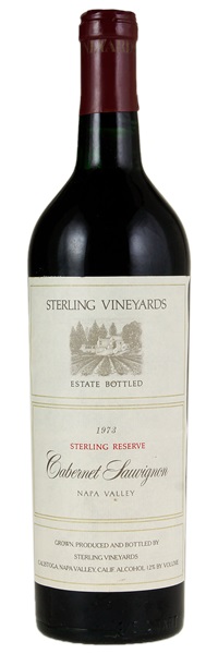 1973 Sterling Vineyards Reserve Cabernet Sauvignon, 750ml