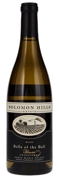 2020 Solomon Hills Estate Belle of the Ball Reserve Chardonnay, 750ml