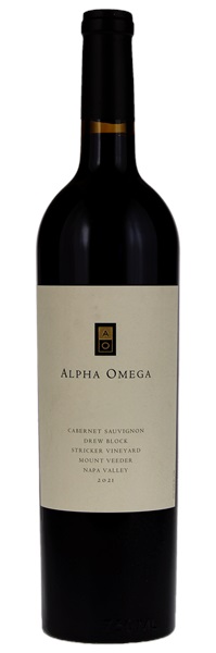 2021 Alpha Omega Drew Vineyard Cabernet Sauvignon, 750ml