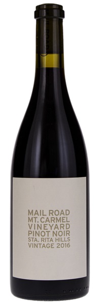 2016 Mail Road Wines Mt. Carmel Vineyard Pinot Noir, 750ml