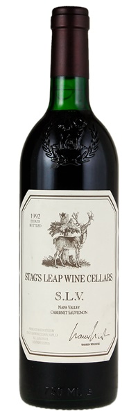 1992 Stag's Leap Wine Cellars SLV Cabernet Sauvignon, 750ml