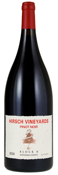 2020 Hirsch Vineyards Block 8 Pinot Noir, 1.5ltr