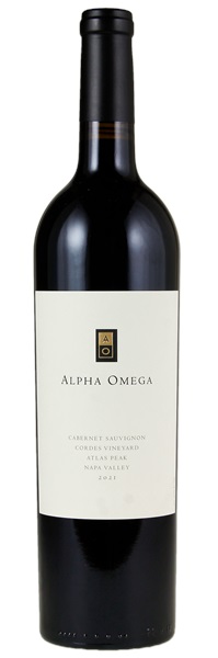 2021 Alpha Omega Cordes Vineyard Cabernet Sauvignon, 750ml