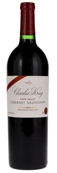 1984 Charles Krug Vintage Selection Cabernet Sauvignon, 750ml