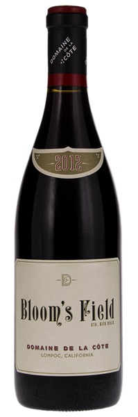 2012 Domaine De La Côte Bloom's Field Pinot Noir, 750ml