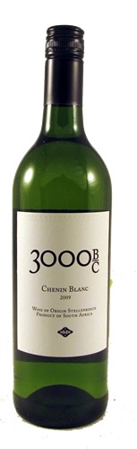 2009 3000bc Chenin Blanc (Screwcap), 750ml
