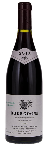 2018 Michel Gaunoux Bourgogne Rouge, 750ml