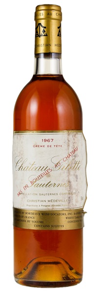 1967 Château Gilette Creme de Tete, 750ml