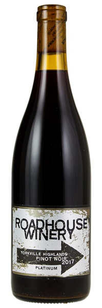 2017 Roadhouse Winery Platinum Label Weir Vineyard Pinot Noir, 750ml
