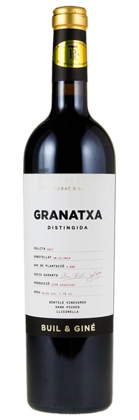 2017 Buil & Gine Granatxa Distingida, 750ml