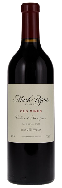2015 Mark Ryan Winery Old Vines Cabernet Sauvignon, 750ml