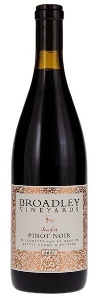 2021 Broadley Vineyards Jessica Pinot Noir, 750ml