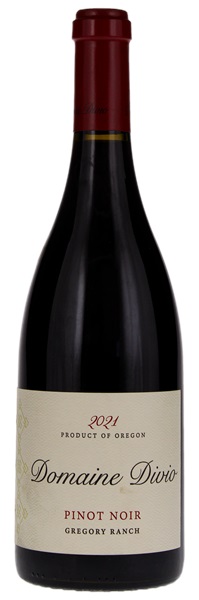 2021 Domaine Divio Gregory Ranch Pinot Noir, 750ml