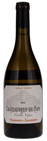 2016 Tardieu-Laurent Chateauneuf du Pape Blanc Vieilles Vignes, 750ml
