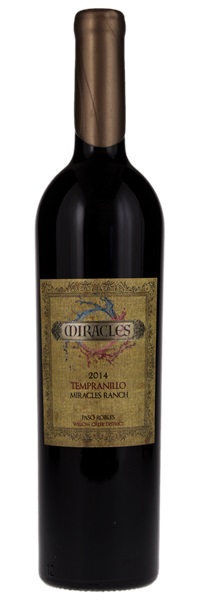 2014 Red Soles Winery Miracle Ranch Tempranillo, 750ml