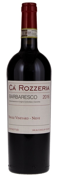 2016 Ca‘ Rozzeria Barbaresco Neive, 750ml