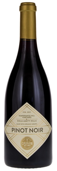 2021 The Great Oregon Wine Company Temperance Hill Vineyard Pinot Noir, 750ml