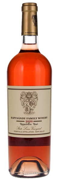 2020 Kapcsandy Family Wines State Lane Vineyard Rapszodia Rosé, 750ml