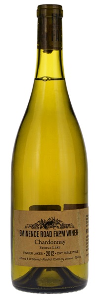 2012 Eminence Road Farm Winery Chardonnay, 750ml
