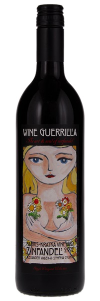 2012 Wine Guerrilla Harris Kratka Vineyard Zinfandel (Screwcap), 750ml