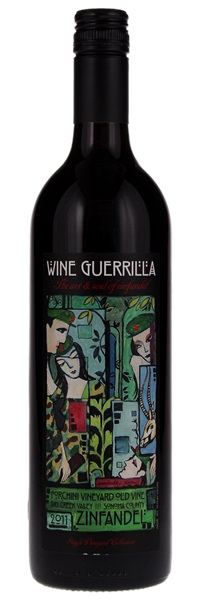 2011 Wine Guerrilla Forchini Vineyard Old Vine Zinfandel (Screwcap), 750ml