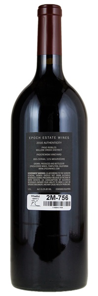 2016 Epoch Estate Wines Authenticity, 1.5ltr