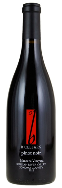 2018 B Cellars Manzana Vineyard Pinot Noir, 750ml
