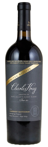 2014 Charles Krug (Peter Mondavi Family) Limited Release Cold Springs Vineyard Cabernet Sauvignon, 750ml