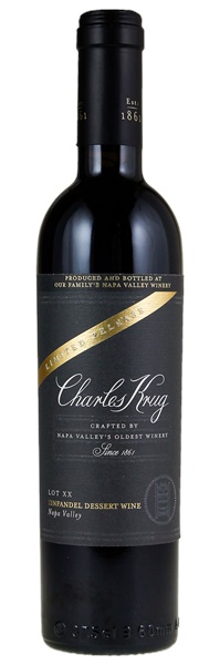 N.V. Charles Krug Peter Mondavi Family Lot XX Zinfandel Dessert Wine, 375ml
