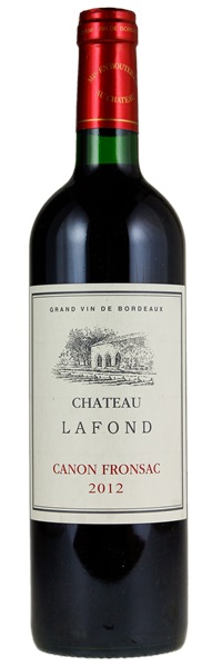 2012 Chateau Lafond, 750ml