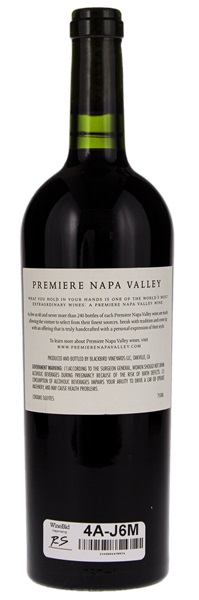 2010 Premiere Napa Valley Auction Blackbird Vineyards Red, 750ml