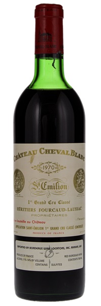 1970 Château Cheval-Blanc, 750ml