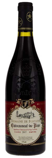 2017 Domaine de Fontavin Chateauneuf du Pape Cuvee Empire, 750ml